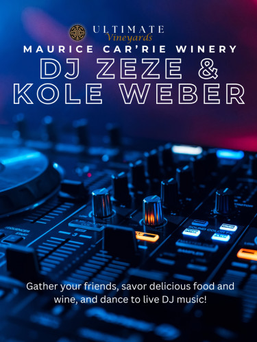 LIVE MUSIC with DJ ZEZE AND KOLE WEBBER