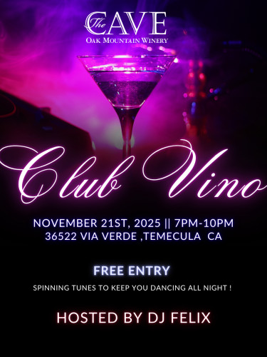 Oak Mountain Winery - Club Vino