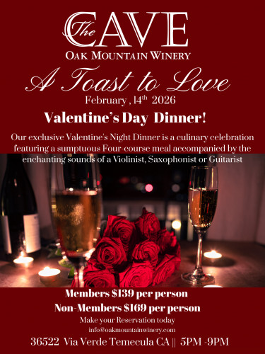 A Toast to Love Valentine's Dinner