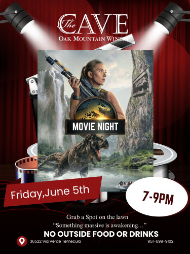 The Cave at Oak Mountain Winery - Movie in the Vines