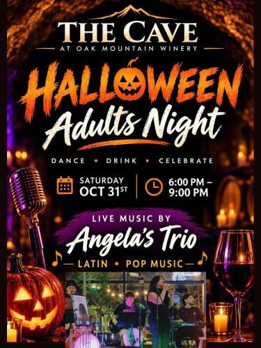  HALLOWEEN NIGHT AT THE CAVE — ADULTS ONLY!