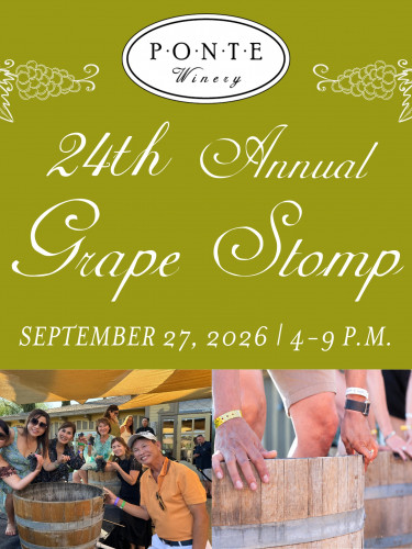 Ponte Winery 24th Annual Grape Stomp