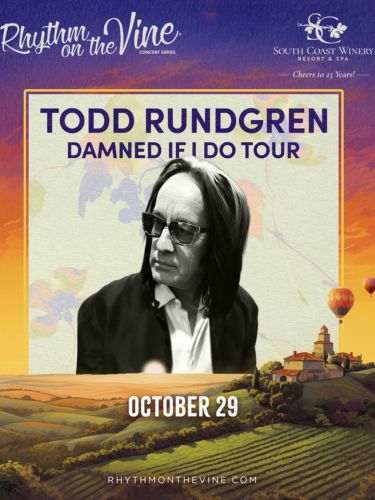 Todd Rundgren LIVE! | Rhythm on the Vine® Concert Series