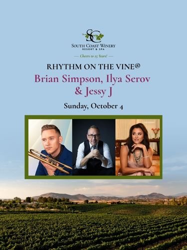 Rhythm on the Vine Jazz Concert Series - Brian Simpson, Jessy J & Ilya Serov