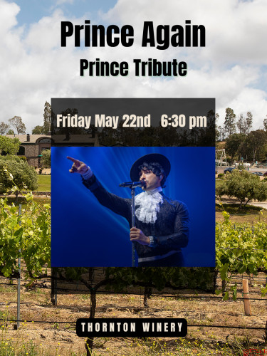 Thornton Winery - Prince Again - Prince Tribute