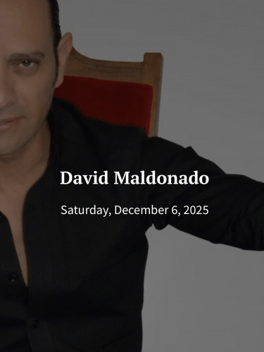 Live Music with David Maldonado
