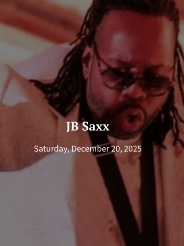 Live Music with JB Saxx