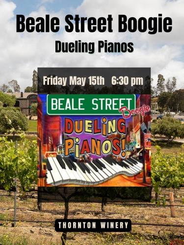 Thornton Winery - Beale Street Boogie Dueling Pianos