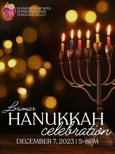 Lorimar Vineyards & Winery - Hanukkah Celebration