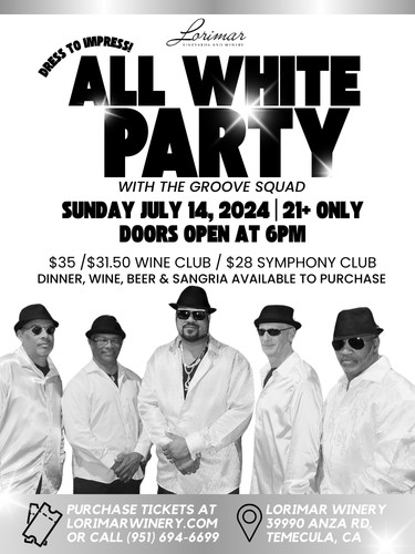 All White Party with The Groove Squad