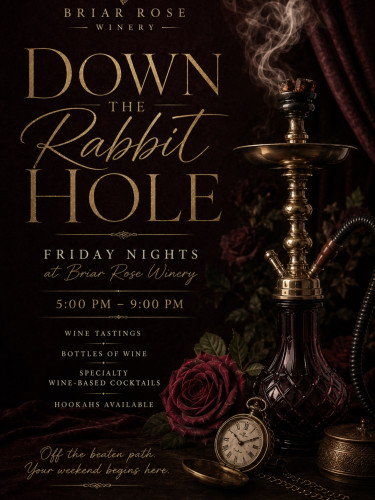 Down the Rabbit Hole - every Friday through October 23