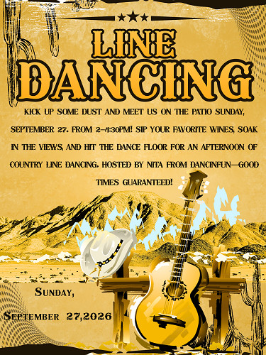 Line Dancing at Fazeli Cellars