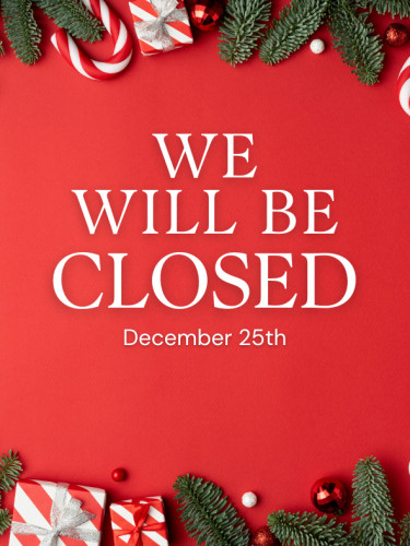 Fazeli Cellars - Closed for Christmas