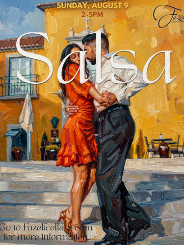 Salsa Dancing at Fazeli Cellars