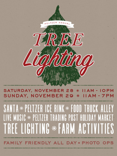 Peltzer Annual Tree Lighting DAY ONE