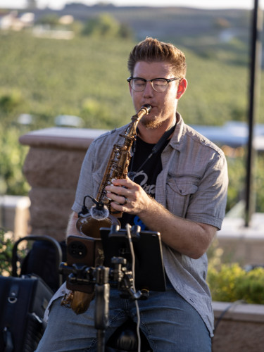 Live Music on the patio - Saxophonist Kole Weber