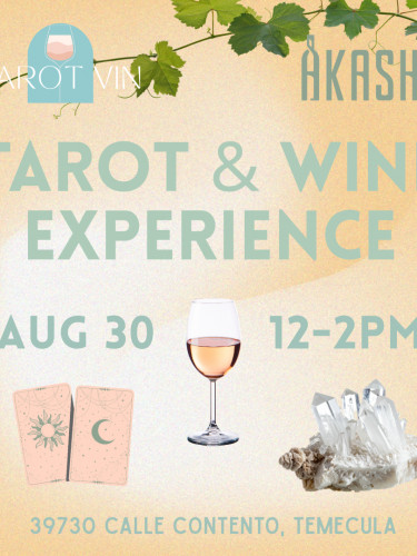Tarot & Wine in the Vineyard