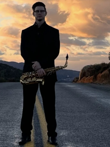 Akash Winery - Live Music on the patio - Saxophonist Kole Weber