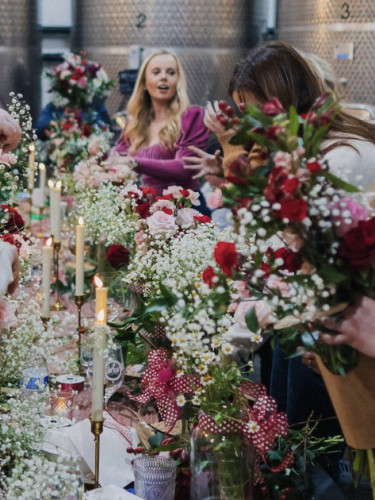 Akash Winery - Floral Class with Sammie's Stems