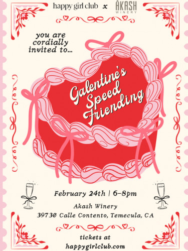 Akash Winery - Galentine's Speed Friending @Akash
