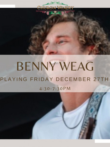 Live Music- Benny Weag