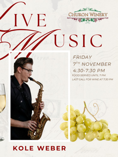 Live Music- Kole Weber