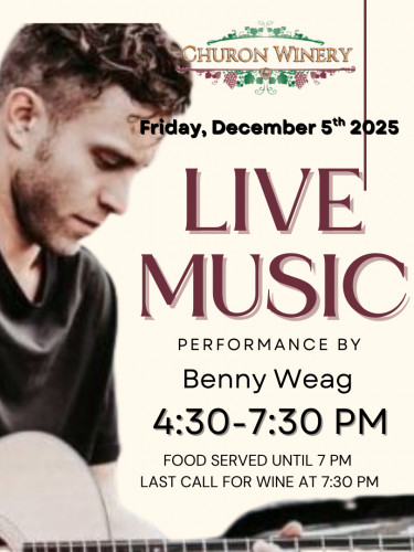Live Music- Benny Weag