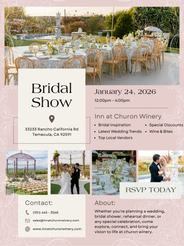 Churon Inn Winery - Unveiled - Bridal Showcase 