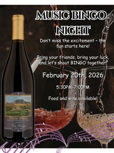 Music Bingo-Churon Winery