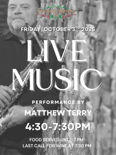 Live Music- Matthew Terry