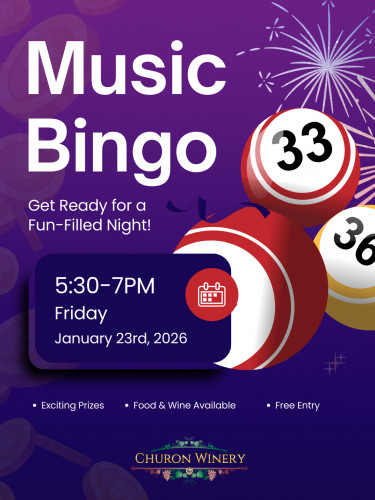 Music Bingo Night
