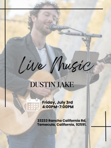 Churon Inn Winery - Live Music by Dustin Jake