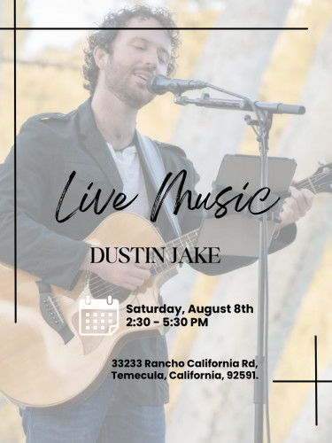 Live Music - Dustin Jake