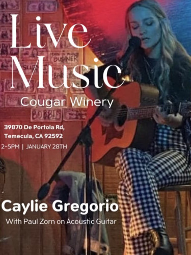 Live Music ~ Caylie Gregorio
