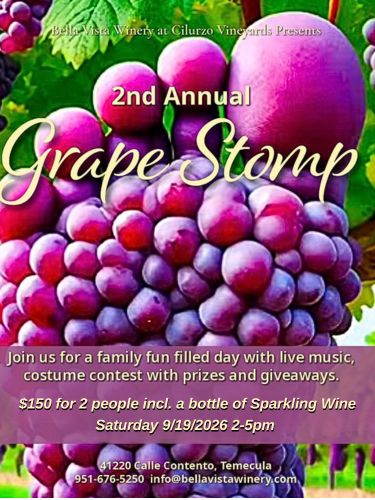 Grape Stomp 2026