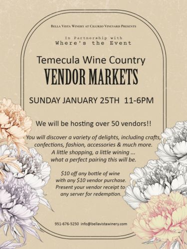 Bella Vista Winery - Wine Country Vendor Market