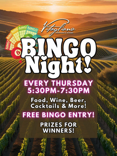Vitagliano Winery - Bingo Night!
