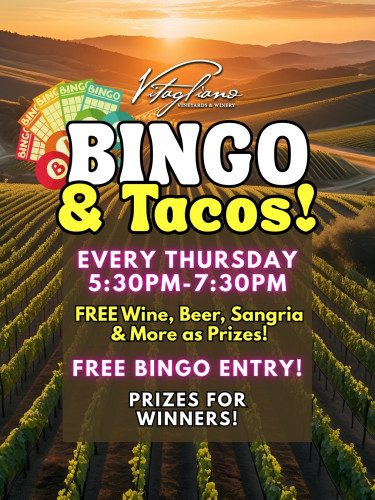 Vitagliano Winery - Bingo Night!
