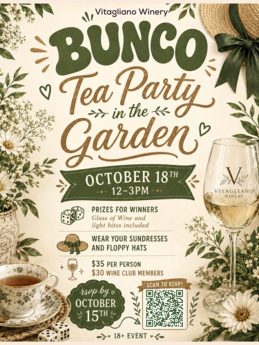 BUNCO Tea Party in the Garden!