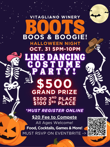 Halloween Boots, Boos & Boogie!