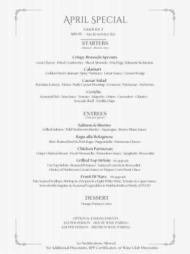 Falkner Winery - Weekend Special