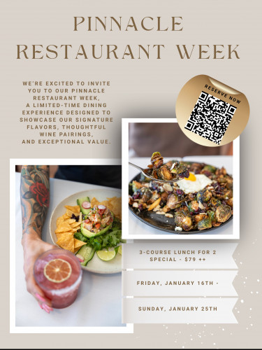 Falkner Winery - Pinnacle Restaurant Week