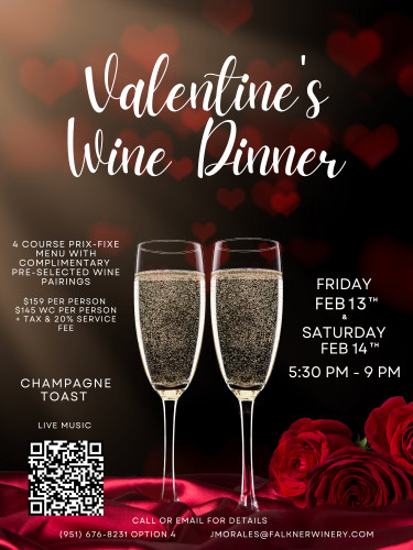 Valentine's Day Wine Dinner